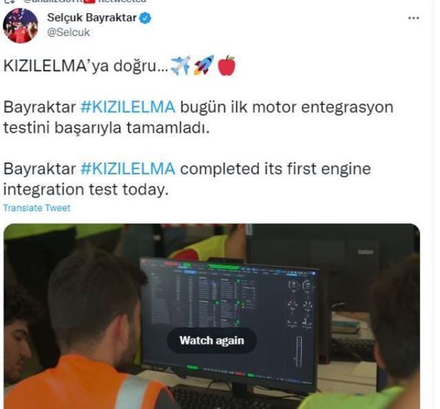 Selçuk Bayraktar, ilk muharip savaş uçağıyla ilgili Türkiye'nin beklediği haberi az önce verdi