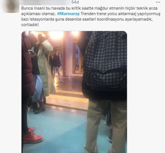 Marmaray'daki arıza yolcuları çileden çıkardı! İşe gitmek isteyen vatandaşlar istasyonlarda mahsur kaldı