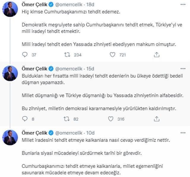 Son Dakika! AK Parti Sözcüsü Çelik'ten CHP'li Özgür Özel'e tepki: Hiç kimse Cumhurbaşkanımızı tehdit edemez