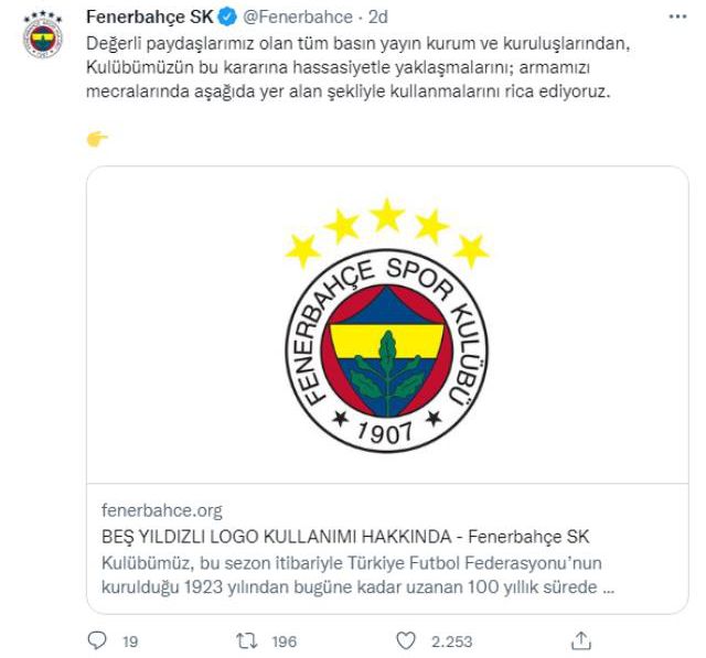 Fenerbahçe 5 yıldız oldu mu?