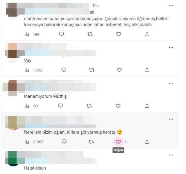 Küçük çocuğun görüntüleri sosyal medyayı ikiye böldü! Takdir eden de var 'Yanlış yönlendirilmiş' diyen de