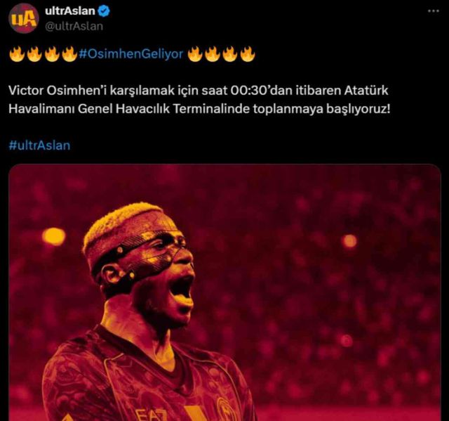 Osimhen uçak takibi kodu nedir? (CANLI TAKİP) Osimhen saat kaçta gelecek?