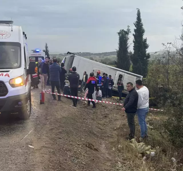 Tur otobüsü şarampole yuvarlandı! Bilanço ağır