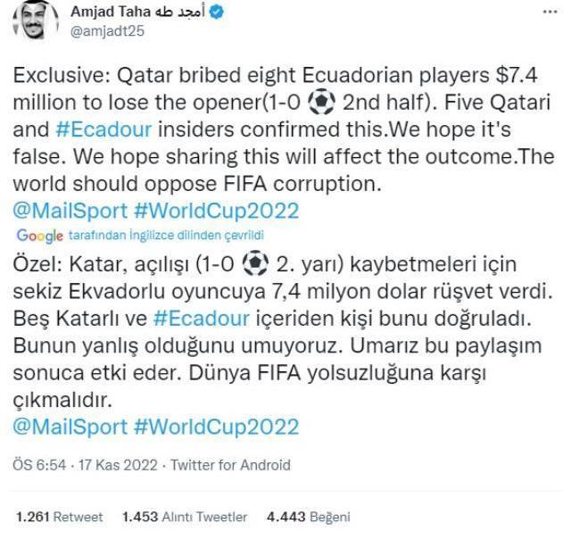 Dünya Kupası'nı başlamadan bitirebilecek bomba iddia! F.Bahçeli Valencia'nın ülkesine skandal teklifi