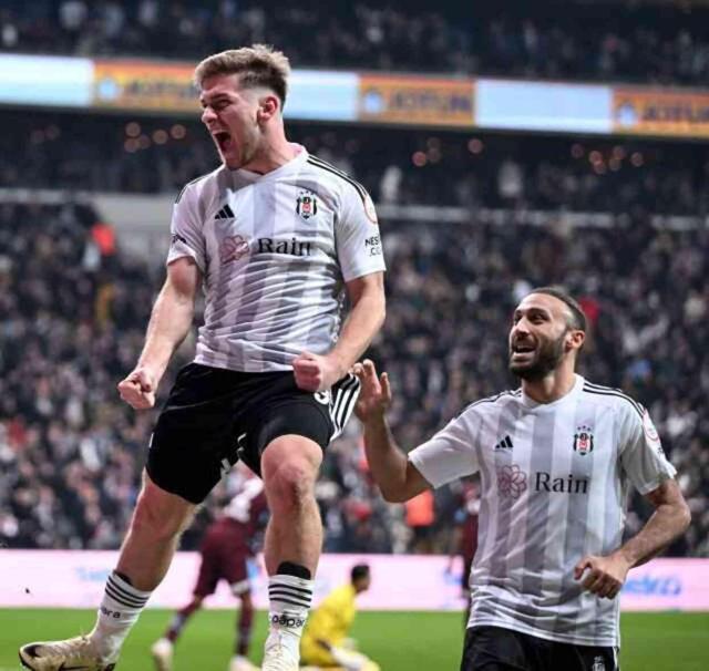 Dev maçın galibi Kara Kartal! Beşiktaş, Tranzonspor'u rahat geçti