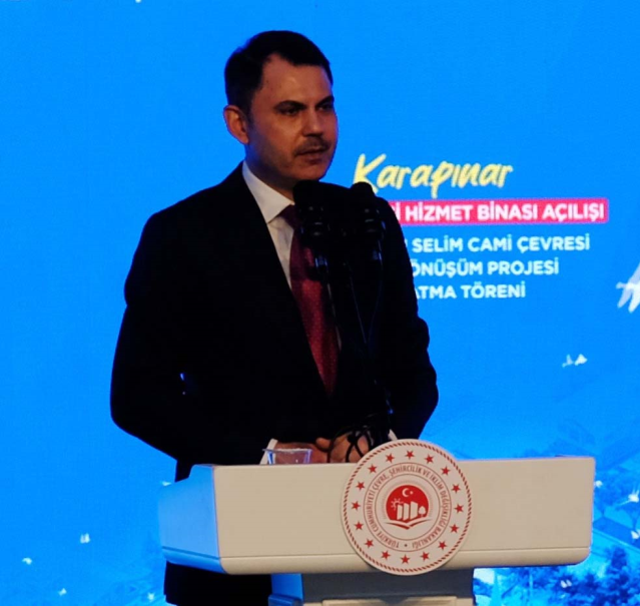 Bakan Kurum'a baba ocağında coşkulu karşılama