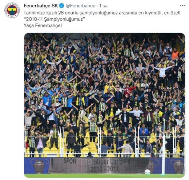 Fenerbahçe'den Trabzonspor'a olay gönderme! İşte reklam panolarındaki o yazı
