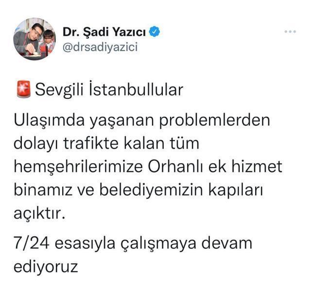 Tuzla Belediye Başkanı Dr. Şadi Yazıcı, İmamoğlu'na yüklendi: 100 devletten daha fazla ekipmana sahip