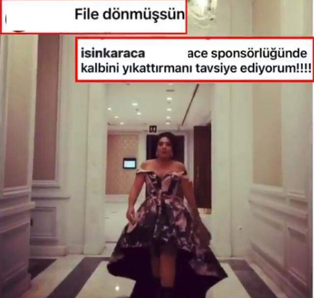 Ünlü şarkıcı Işın Karaca 'file dönmüşsün' diyen takipçisine sinirlendi: Kalbini yıkat