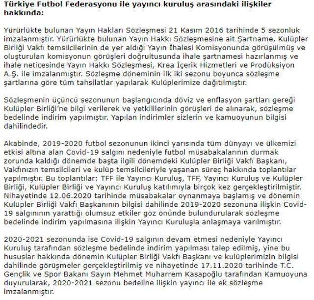 Kıyamet kopacak! TFF, uzun bir açıklamayla kulüplerin taleplerine ve iddialarına sert yanıt verdi