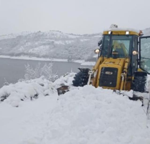 Sürücüler tipide zor anlar yaşadı