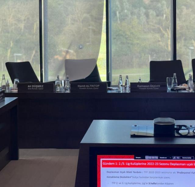 TFF binasında kurşunların hedefi olan toplantı odasının görüntüleri ortaya çıktı! A