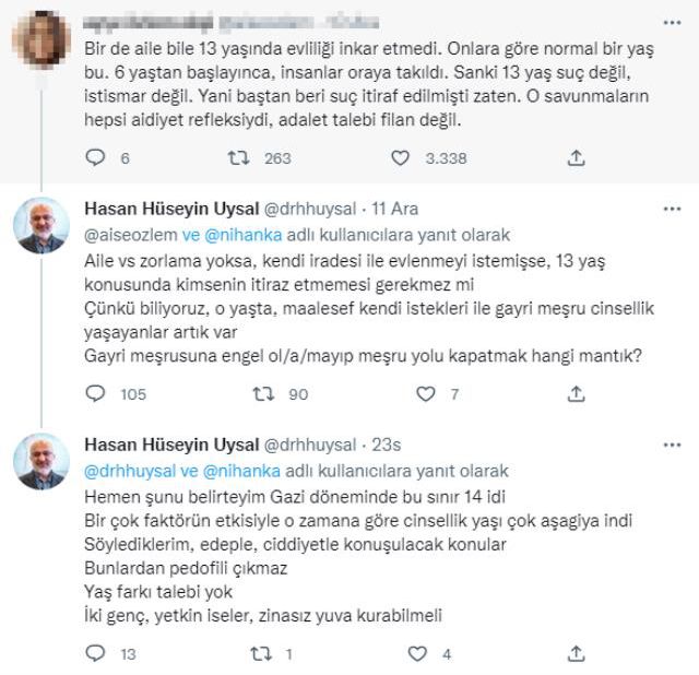 Başhekim yardımcısından skandal paylaşım: 13 yaşında bir çocuk kendi rızasıyla evlenebilir
