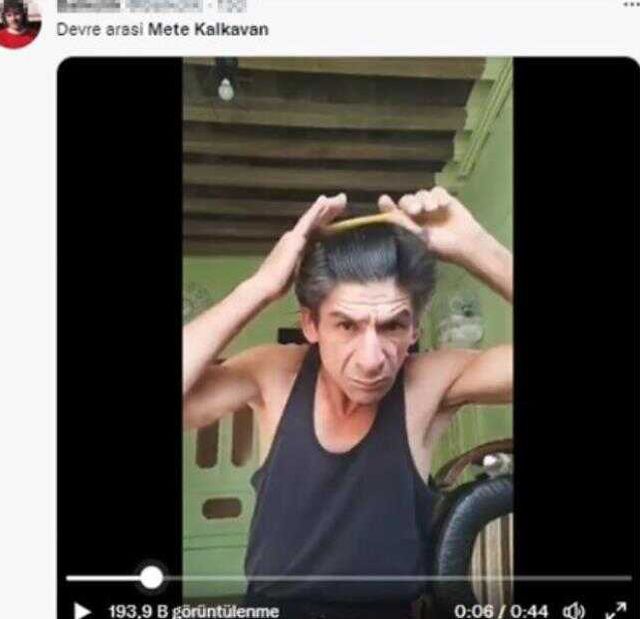 Mete Kalkavan'ın yeni imajı maçın önüne geçti! Yapılan benzetmeler gülmekten kırıp geçiriyor