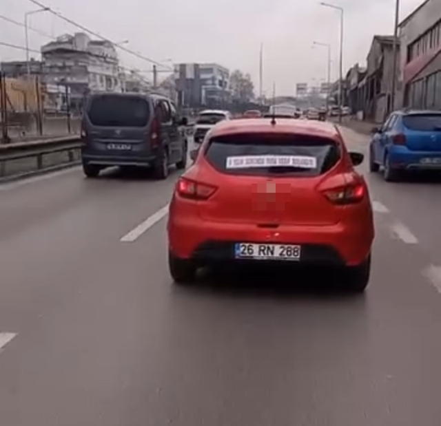 Kocasından boşanan kadının aracını gören şaşkına döndü