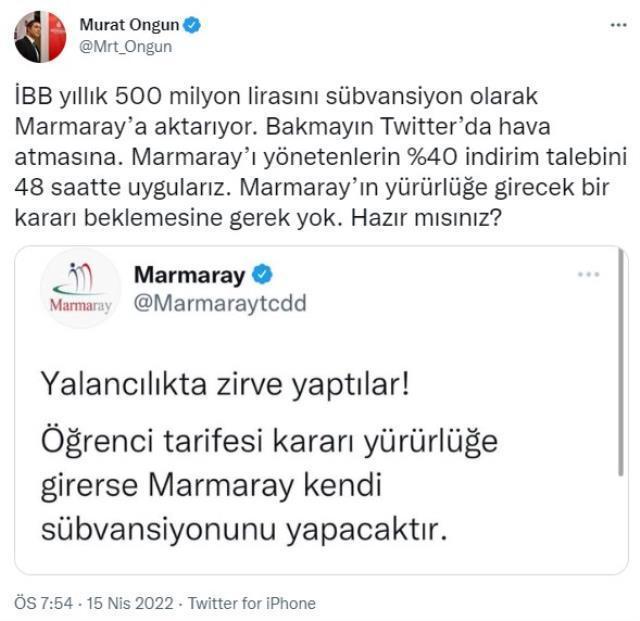 İBB'den Ulaştırma Bakanlığı'na hodri meydan: İndirim talebini 48 saatte uygularız