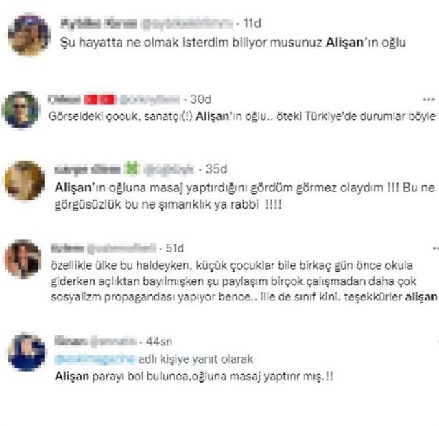 3 yaşındaki oğluna masaj yaptırdığı için tepki çeken Alişan, sessizliğini bozdu: Sadece fotoğraf çektim