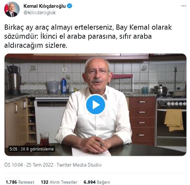 Kemal Kılıçdaroğlu saat 22:00'da ne açıkladı, açıklaması ne oldu? 25 Temmuz Pazartesi Kemal Kılıçdaroğlu'nun Saat 22.00 açıklaması nedir?