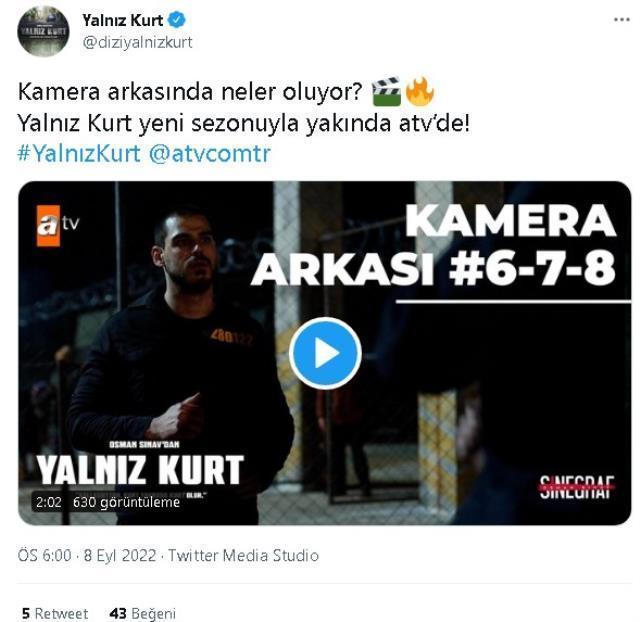 Yalnız Kurt yeni sezon ne zaman? Yalnız Kurt yeni sezon (2. Sezon) ne zaman başlayacak, saat kaçta, hangi kanalda yayınlanacak?