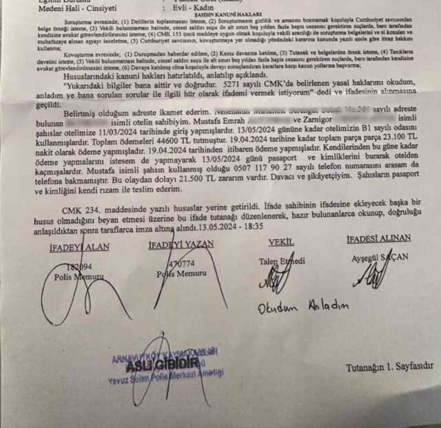 Pasaport ve kimlik bırakarak güven sağladı! 81 gün konakladığı otelin ücretini ödemeden kaçtı