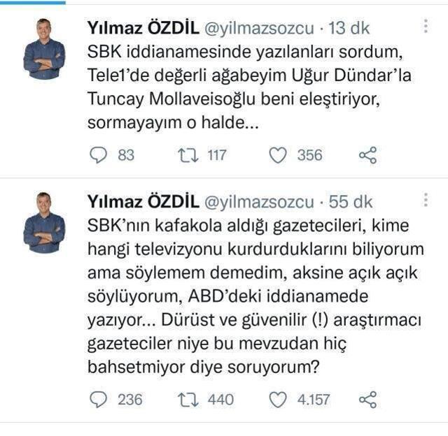 Yılmaz Özdil tweet attı, Uğur Dündar canlı yayında çıldırdı: Yerin dibine gir, karşıma çıkarsan fena yaparım