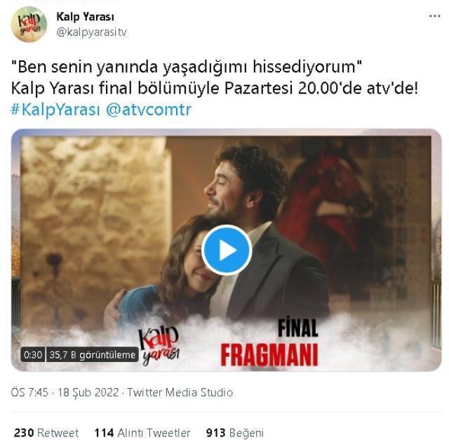 Kalp Yarası final mi, neden final yapıyor? Kalp Yarası bitiyor mu? 21 Şubat Kalp Yarası son bölüm mü olacak?