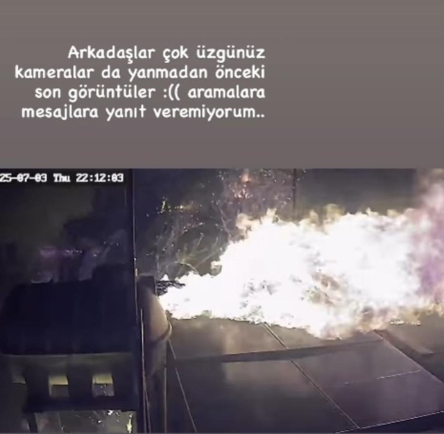 Rüzgar gangını büyüttü! Ünlü ismin şşletmesi kül Oldu Rüzgar gangını büyüttü! Ünlü ismin şşletmesi kül Oldu