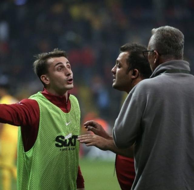 Kayserispor'un saha görevlisi yaptığı hareketle Kerem Aktürkoğlu'nu çılgına çevirdi