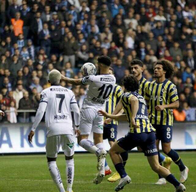 Son Dakika: Şampiyonluk yolunda ağır yara! Fenerbahçe, Adana Demirspor engeline takıldı
