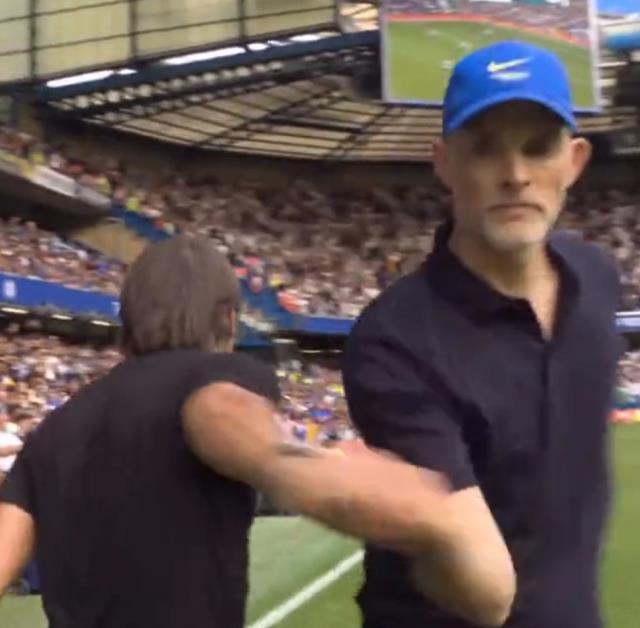 Conte - Tuchel Kavgası! (VİDEO) Tuchel ve Conte neden kavga etti?