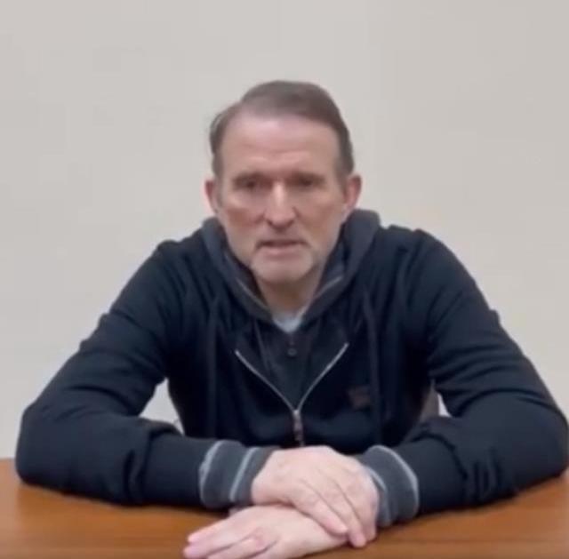 Ukrayna'nın esir aldığı Medvedçuk kamera karşısına geçip Putin ve Zelenski'ye seslendi: Takas edilmek istiyorum