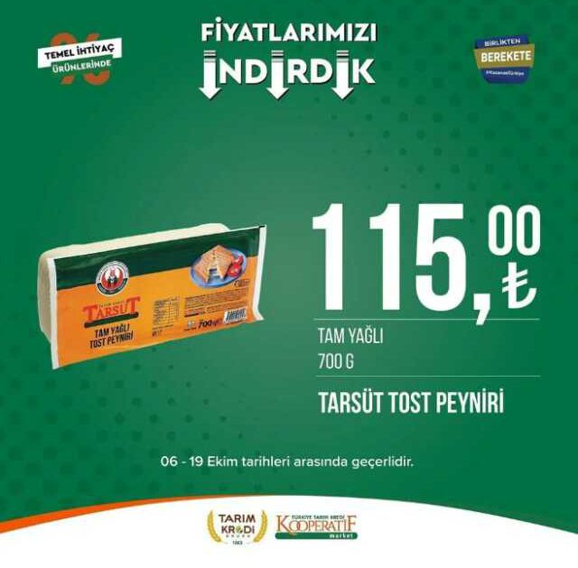Cumhurbaşkanı Erdoğan'ın çağrısının ardından yüzde 50'ye varan indirim yaptılar! İşte Tarım Kredi marketlerinde fiyatı düşen ürünler