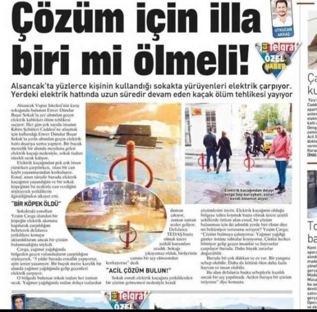 Facia adeta geliyorum demiş! İzmir'de elektrik akımına kapılan 2 kişi göz göre göre can vermiş