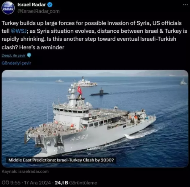 İsrail Türkiye'ye saldıracak mı?