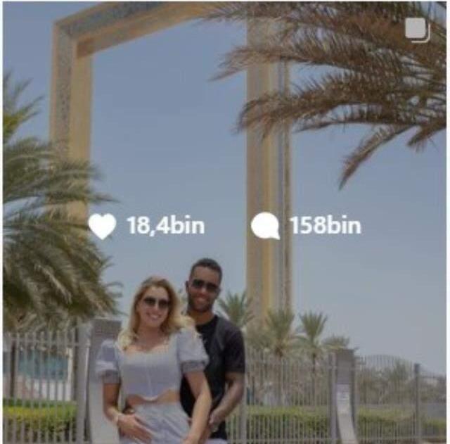 Beşiktaşlı taraftarlar, Brezilyalı futbolcu Alex Teixeira'nın eşinin paylaşımlarına yorum yağdırıyor