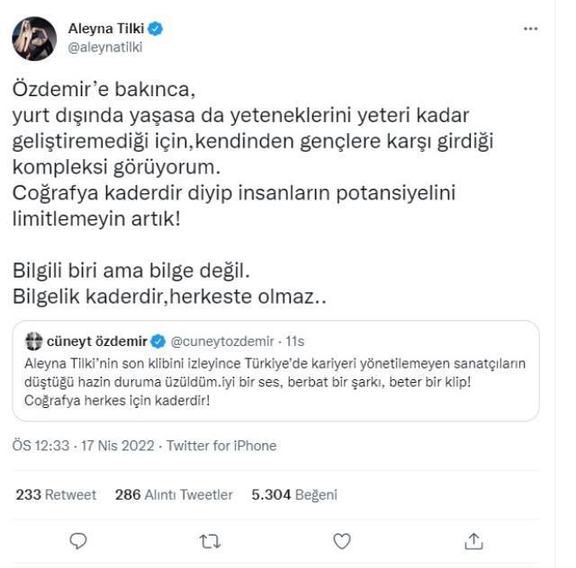 Gülşen, yeni klibindeki cüretkar danslarıyla tepki çeken Aleyna Tilki'ye destek oldu