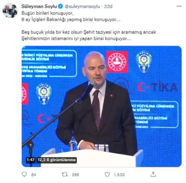 Akşener ve Soylu polemiği büyüyor! '6 ay bakanlık yapmış' diyerek sert sözlerle yüklendi