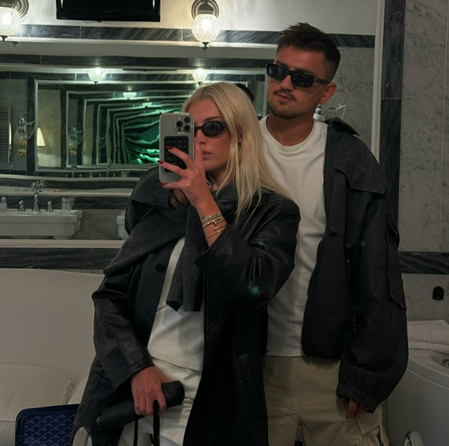 Sevgilisine sürpriz yapan Cengiz Ünder'in partiye girişi olay oldu