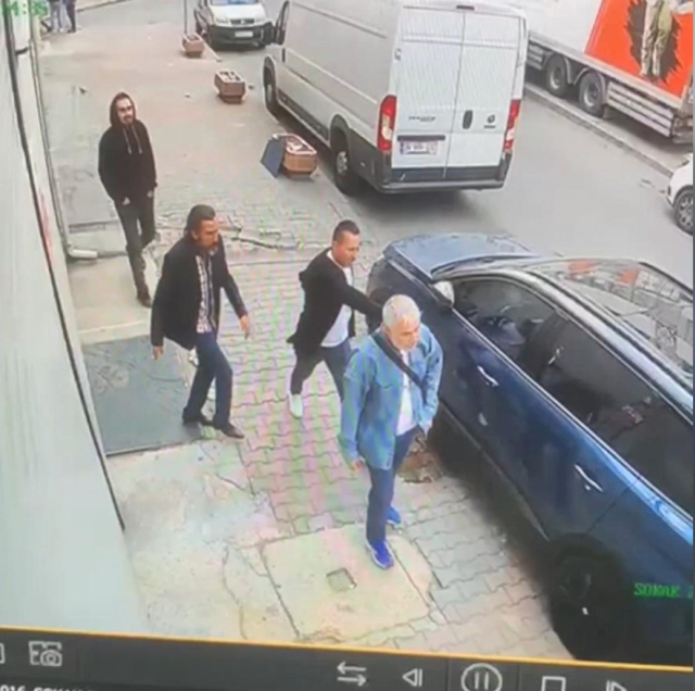 Karşılaşma sırasında yaşanan arbede anı
