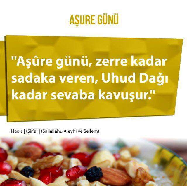 Aşure Günü mesajları 2021! Hadisli ayetli Aşure günü mesajları! Resimli Aşure günü sözleri!