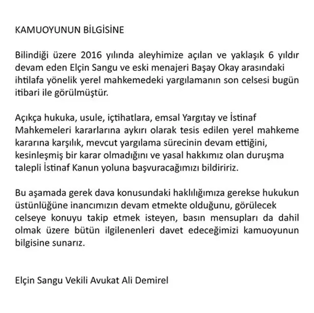 Elçin Sangu hayatının şokunu yaşadı! İşte ilk açıklaması