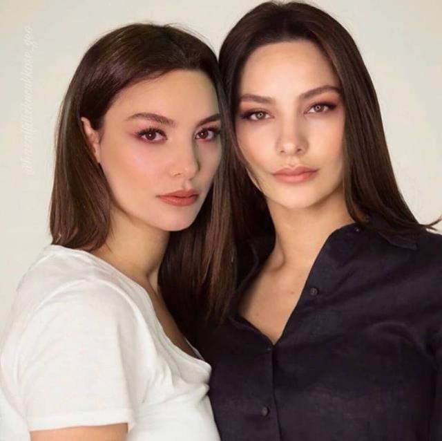 Hazal Filiz Küçükköse'nin ikiziyle fotoğrafları Instagram'ı kavurdu! Görenler ayırt edemiyor