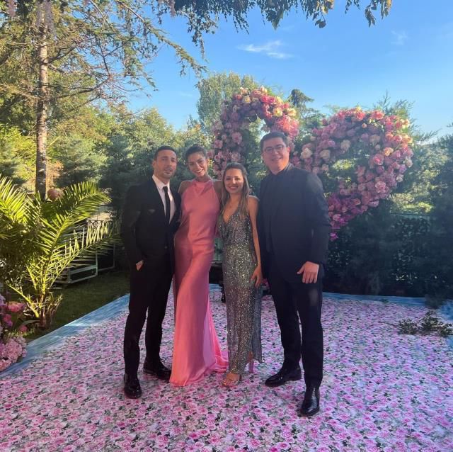 Demet Özdemir Oğuzhan Koç nişan görüntüleri! Demet Özdemir Oğuzhan Koç nişanlandı mı?