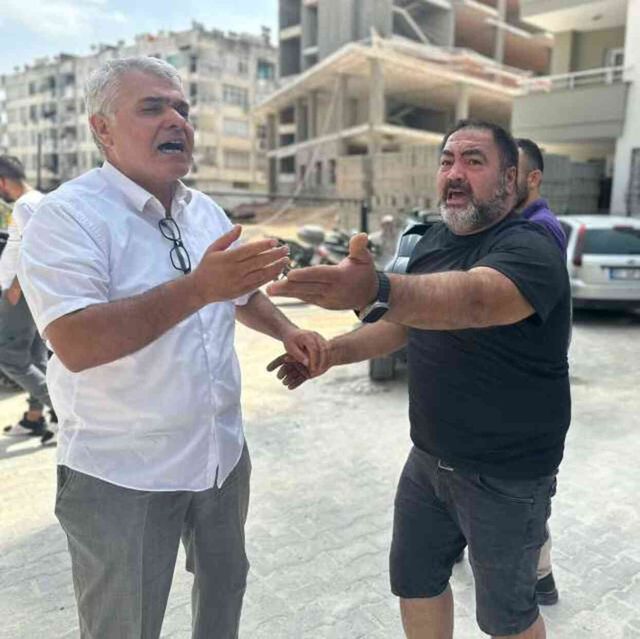 Karşılıksız çek alan müteahhit sattığı evin kapısına duvar ördü
