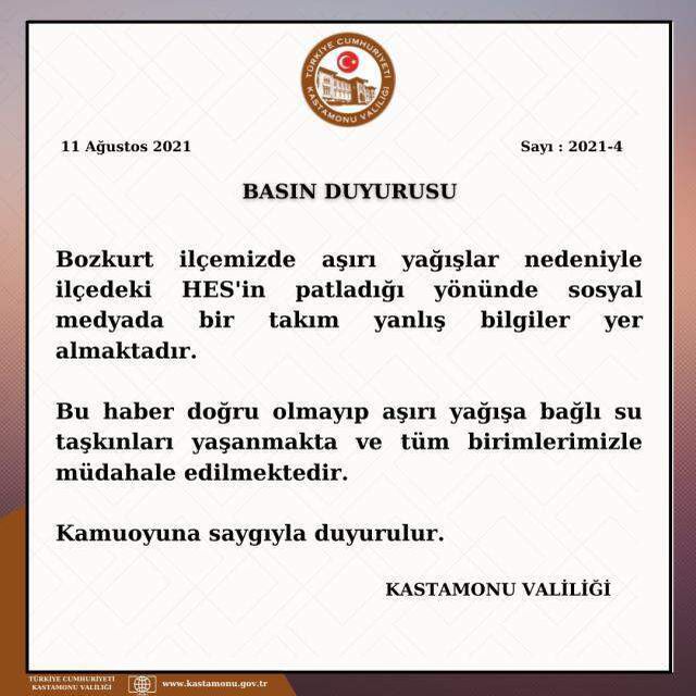 Kastamonu HES barajı mı patladı? Kastamonu sel neden oldu? 11 Ağustos Kastamonu'da patlama mı oldu? Hangi HES barajı patladı, nerede?