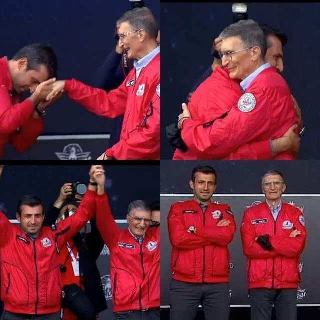 TEKNOFEST montu giyen Aziz Sancar'ı üzen bayrak detayı! Gerçeği öğrenince havalara uçtu