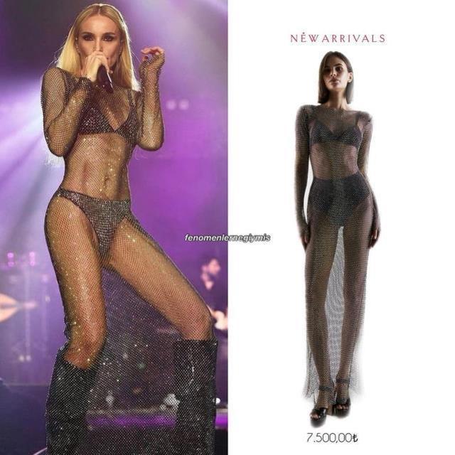 Gülşen'in eleştiri yağmuruna tutulan elbisesinin fiyatı belli oldu! Tamı tamına 7 bin 500 TL