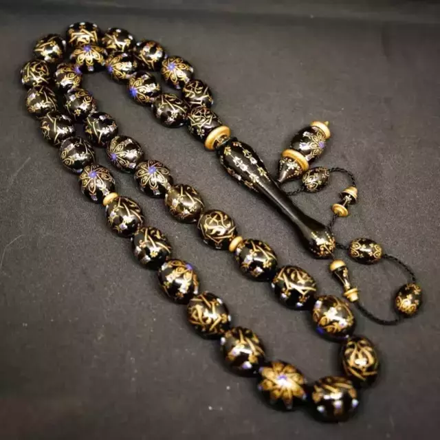 9 ustanın 7 ayda tamamladığı tespih, Dubai'den 120 bin liraya alıcı buldu