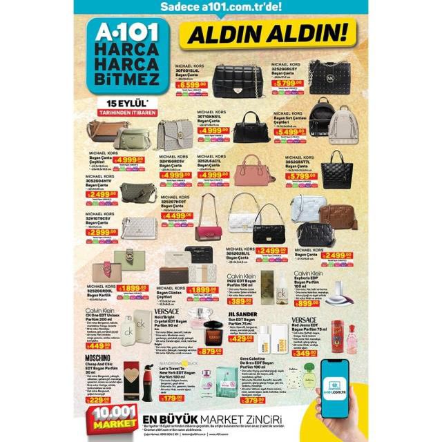 15 Eylül A101 kataloğu: A101'e gelen ürünler! A101 bu hafta katalog ürünleri neler? A101'e gelecek ürünler ve A101 fiyat listesi!