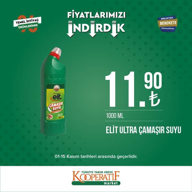 Tarım Kredi marketlerinde yeni indirim kampanyası! İşte fiyatı düşen ürünler